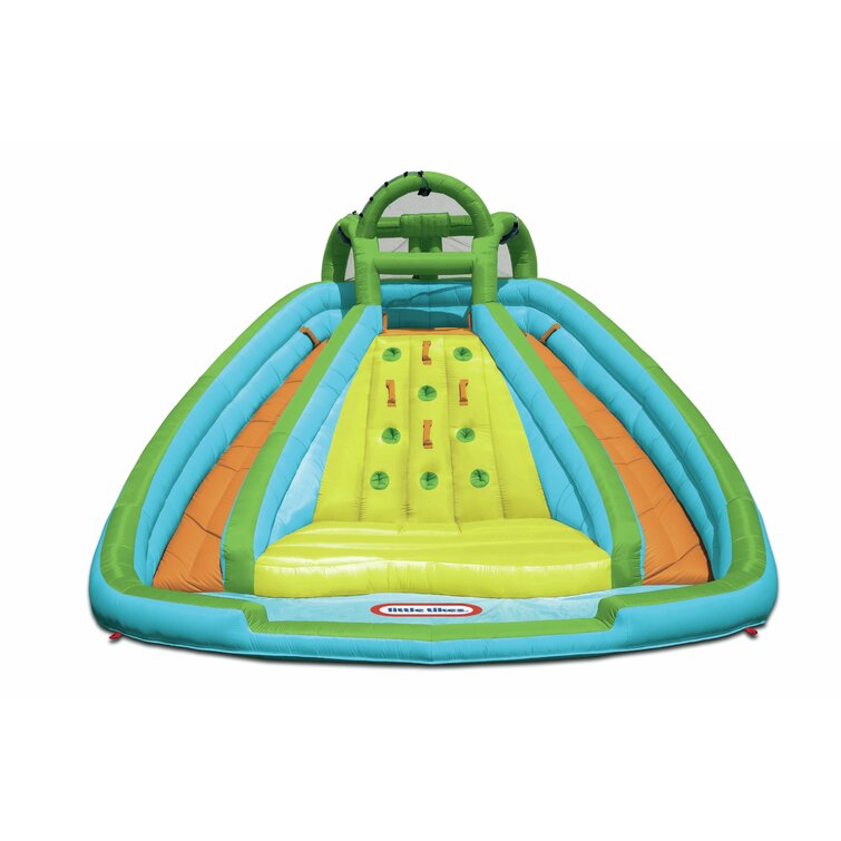 Little tikes rocky mountain shop river race inflatable slide bouncer